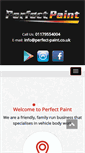 Mobile Screenshot of perfect-paint.co.uk